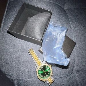 ICY Clear Stone Watch